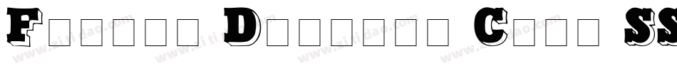 Fourth Display Caps SSi字体转换